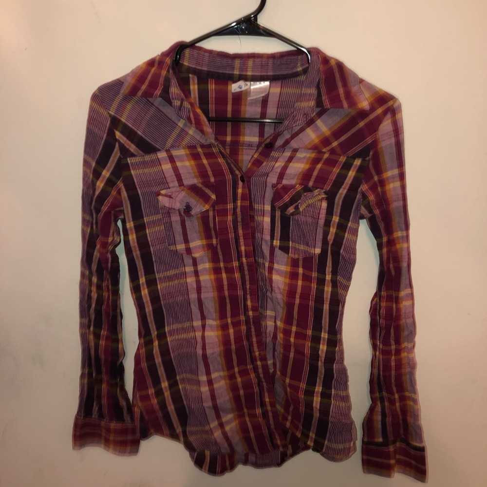 Form fitting flannel